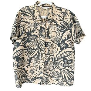 Vintage floral button down